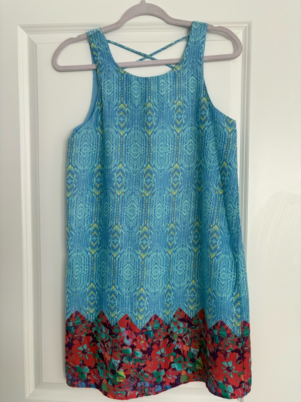 Everly Sky Blue Knit Dress